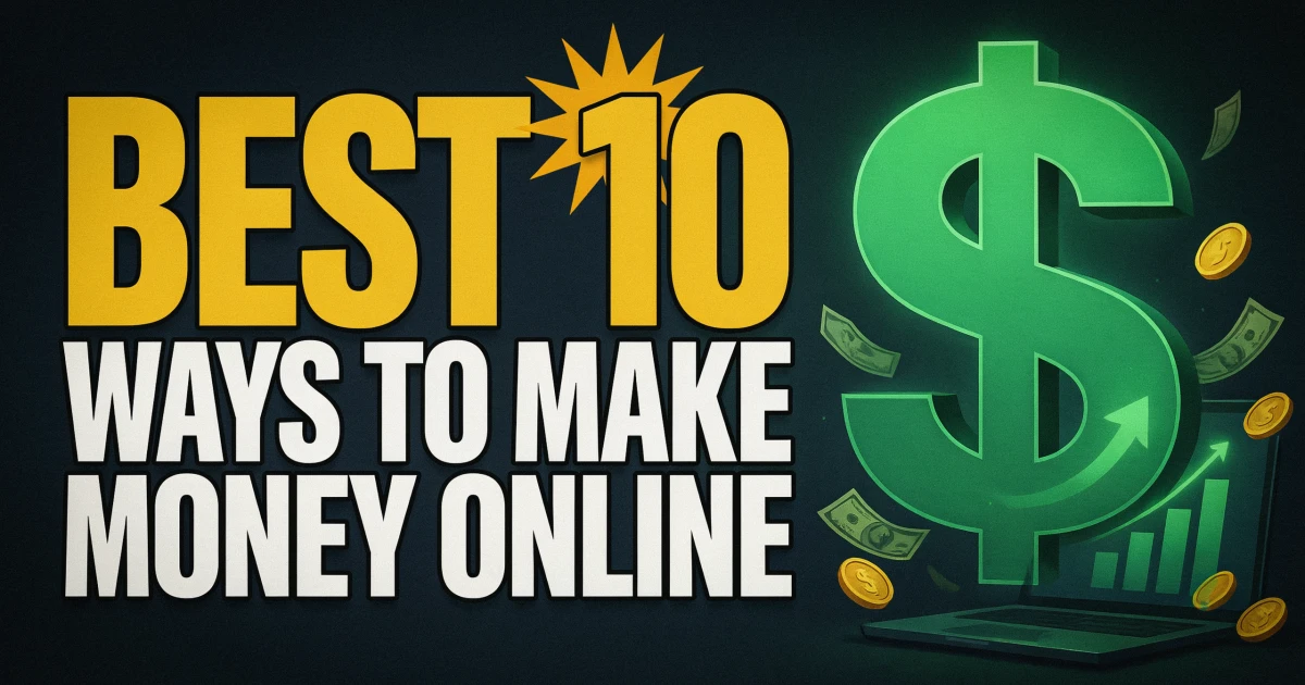 Best 10 Ways to Make Money Online